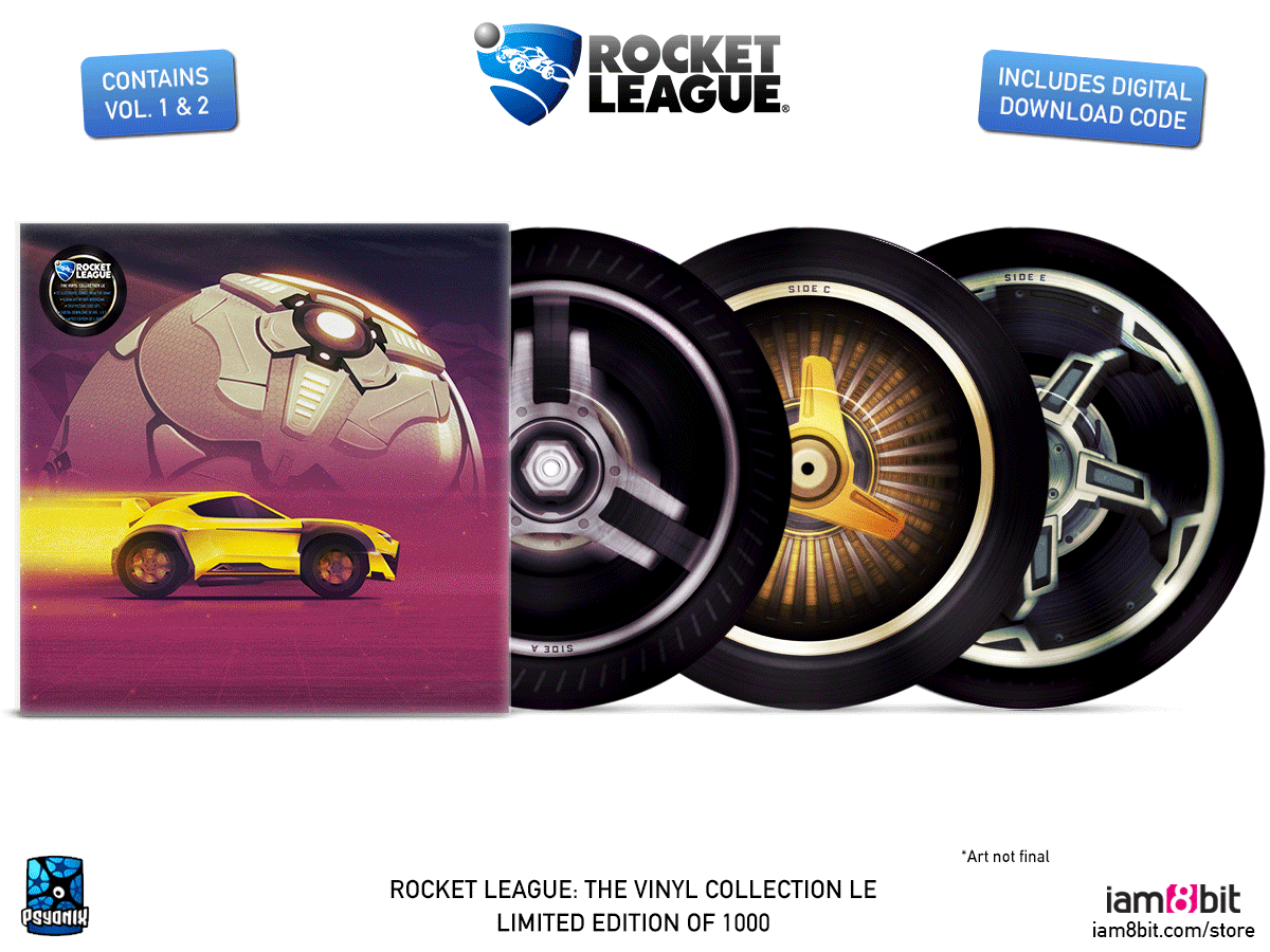 Rocket League - Mockup Picture Disc