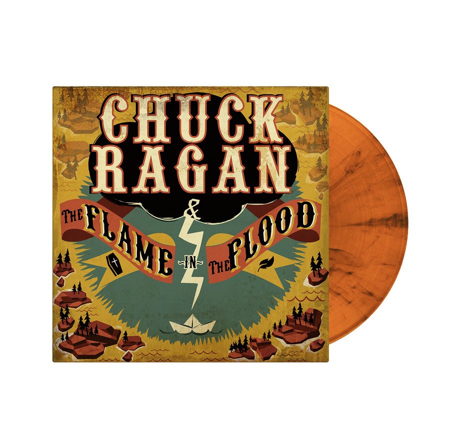 The Flame In The Flood - Mockup Orange Vinyl