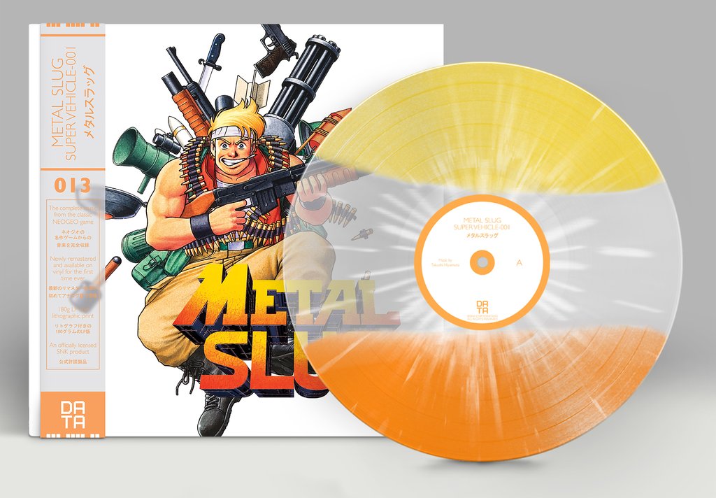 Metal Slug - Record (Tricolor) + Front Cover