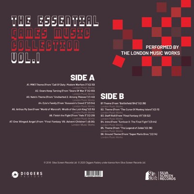 The Essential Games Music Collection Vol. 1 - Back