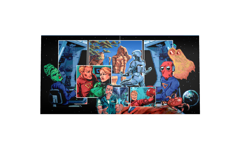 Space Quest V Reorchestrated - Gatefold