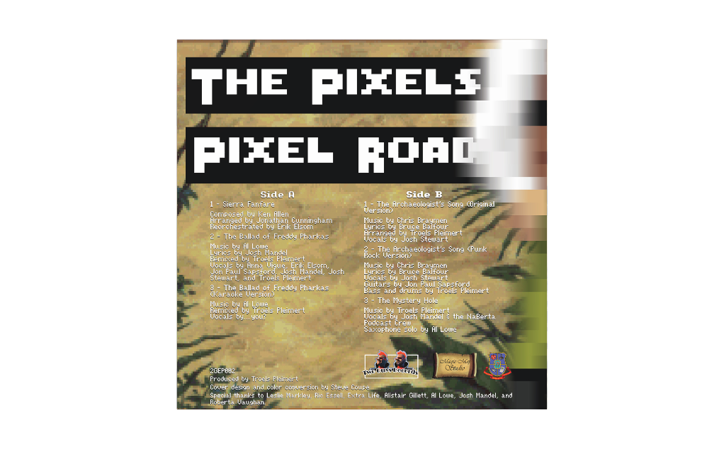 Pixel Road - Back