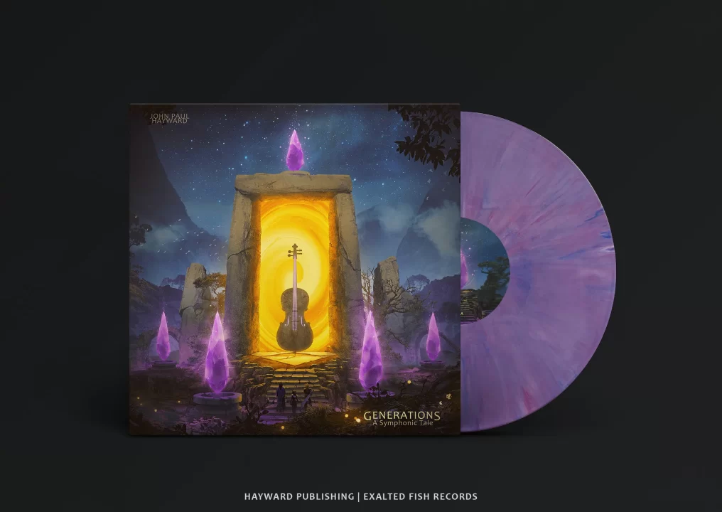 Generations: A Symphonic Tale - Front, Purple Vinyl