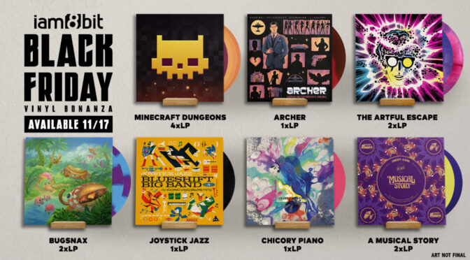 iam8bit vinyl bonanza with 6 (!) new game soundtracks up for preorder is now live