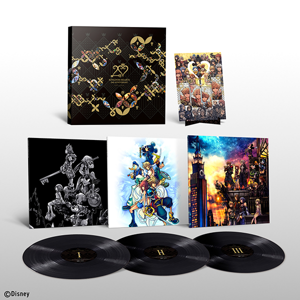 Kingdom Hearts 20th Anniversary Vinyl Box Set - Contents