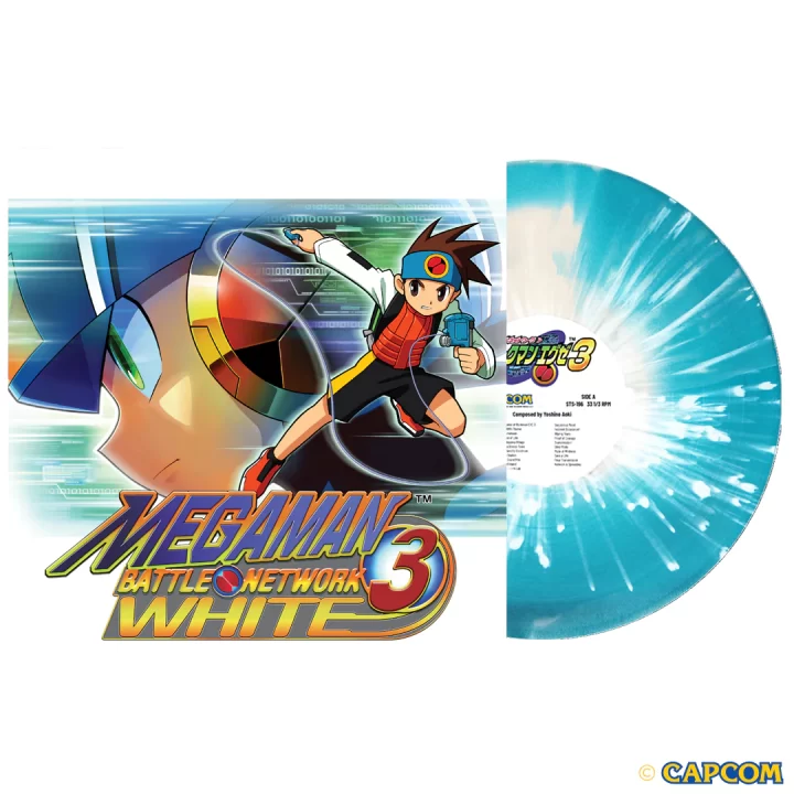 Mega Man Battle Network 3 - White Cover + Splatter Vinyl