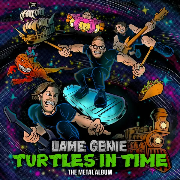 Turtles In Time: The Metal Album - Front