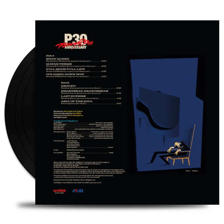 Persona 30th Anniversary Jazz Album - Back