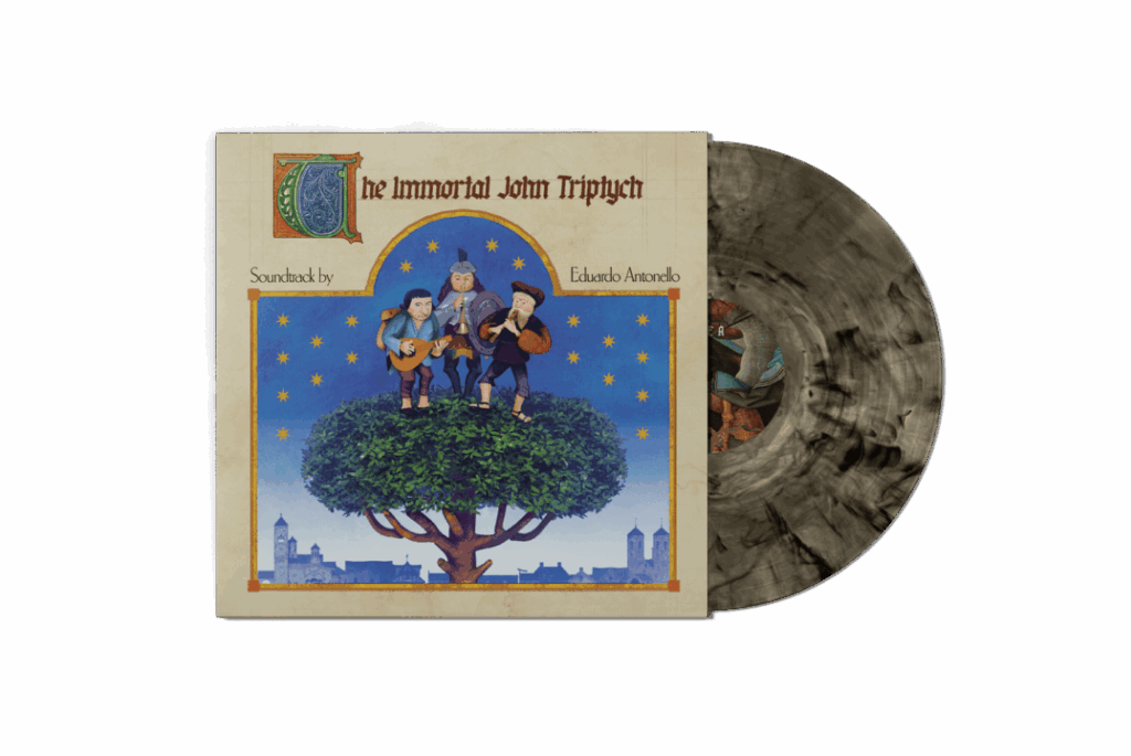 The Immortal John Triptych - Front, Swirl Vinyl