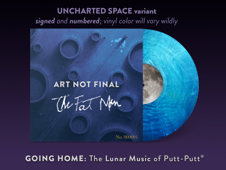 Going Home: The Lunar Music Of Putt-Putt - Front, "Uncharted Space"