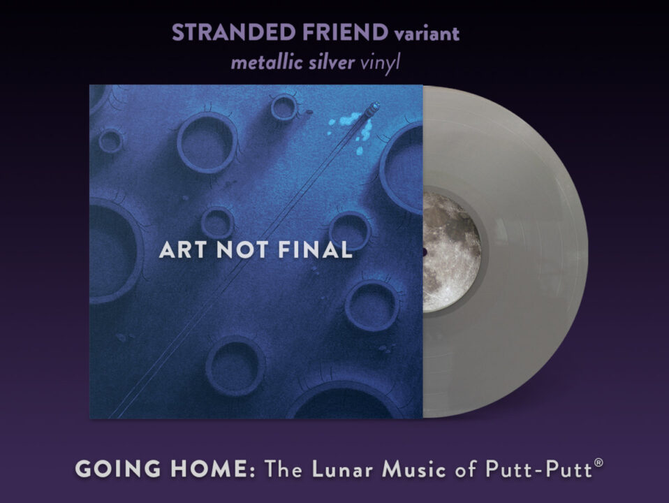 Going Home: The Lunar Music Of Putt-Putt - Front, Silver