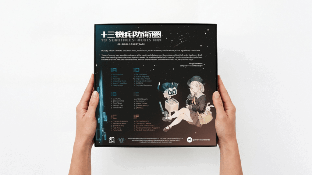 13 Sentinels: Aegis Rim - Back
